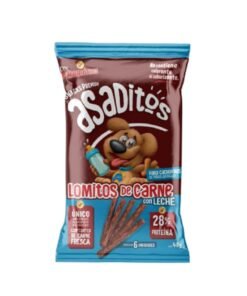 ASADITO LOMITOS DE CARNE Y LECHE P/CACHORRO