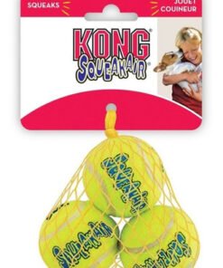 KONG SQUEAK AIR BALL SMALL X 3 UN