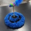 RASCADOR BASE CON RESORTE Y RATITA BUR. AZUL