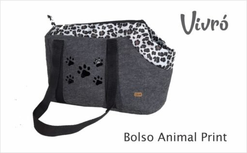 BOLSO TERMICO ANIMAL PRINT"S" 35X20X25 CM VIVRO