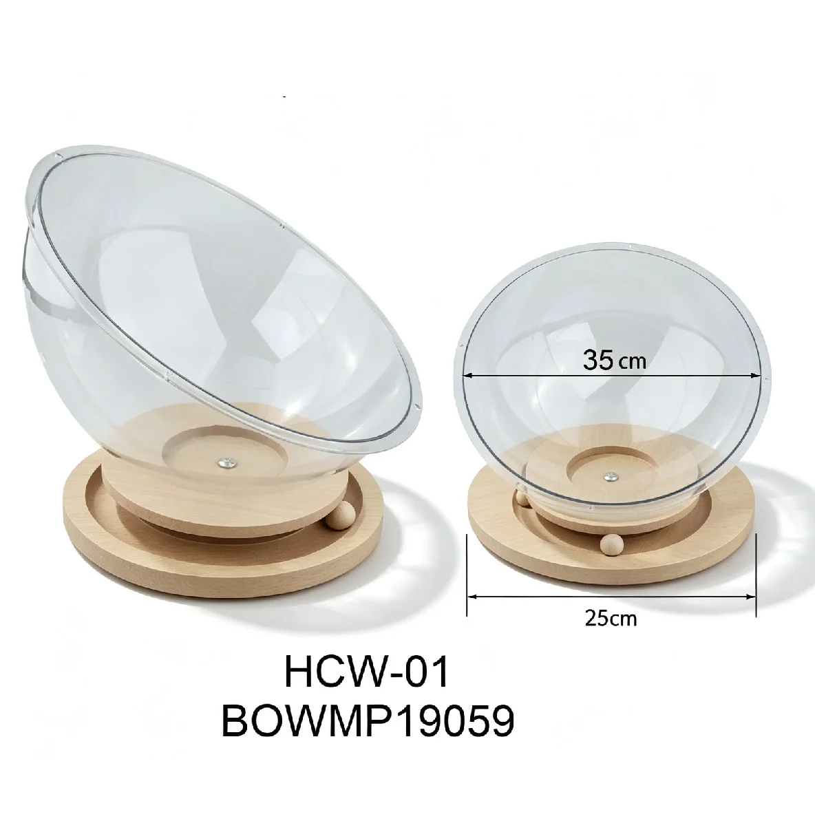 CAMA CAPSULA BOWL 37CM MPT HT IMPORTADOR