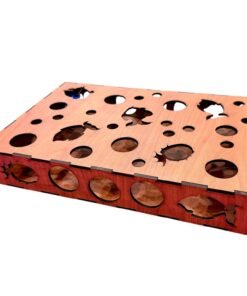 AGATAR JUGUETE CAJA DE MADERA CON PELOTA