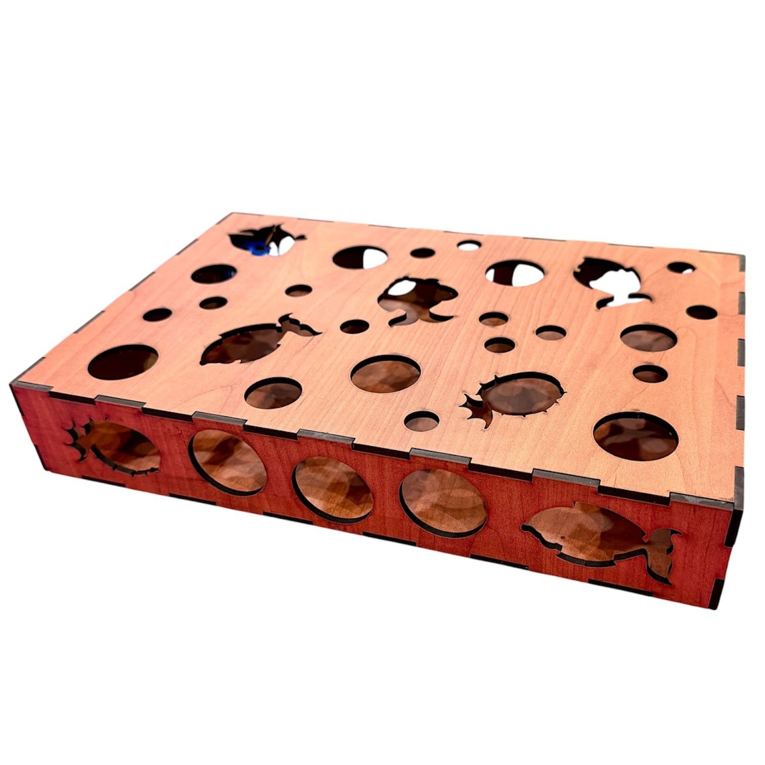 AGATAR JUGUETE CAJA DE MADERA CON PELOTA