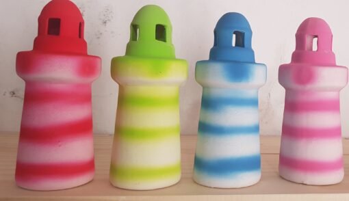 FARO DE CERAMICA FLUO CUBREPICO LENCINA HT