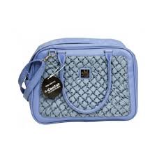 CAN CAT BOLSO AZUL STEEL 44X18X31CM