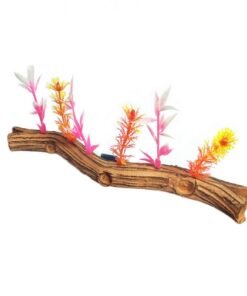 RAMA TERRACOTA C/PLANTAS Y DIFUSORA 25CM