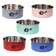 COMEDERO ACERO HONDO PINTADO 18 CM