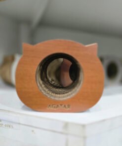 AGATAR RASCADOR CARTON CARA DE GATO CHICO