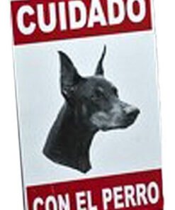 CARTEL CUIDADO VARIAS RAZAS LSR