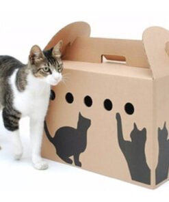 CAJA TRANSPORTADORA DE CARTON PAÑOPET