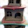 CASITA CUADRADA FIELTRO ERIZO VIVRO HT