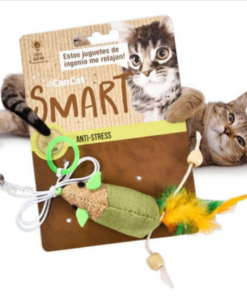 PELUCHE RATON C/PLUMAS CAN CAT