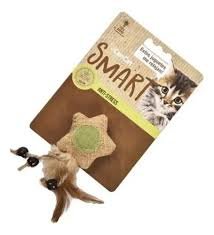 CAN CAT ESTRELLA DE TELA C/PLUMAS