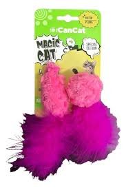 CAN CAT JUGUETE RATON Y PELOTA FELPA