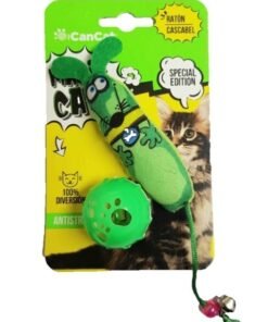 RATON CON COLA Y PELOTA CAN CAT