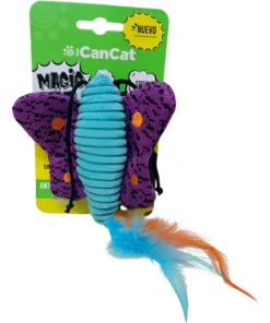 MARIPOSA CON PLUMAS CAN CAT