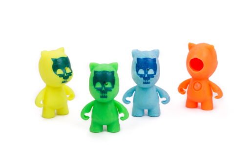 PETS PLAST GATO DE GOMA 10CM HT