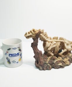 FOSIL DE DINOSAURIO DE RESINA 25X10X16CM