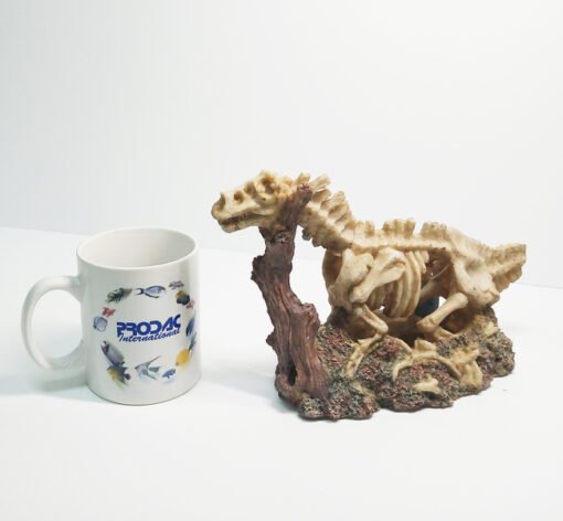 FOSIL DE DINOSAURIO DE RESINA 25X10X16CM
