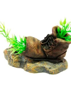 ADORNO ZAPATO C/PLANTA 10 X 4 X 5 RESINA MILLEX