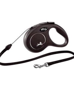 FLEXI CORREA EXT CLASSIC S NEGRO 5M-12KG