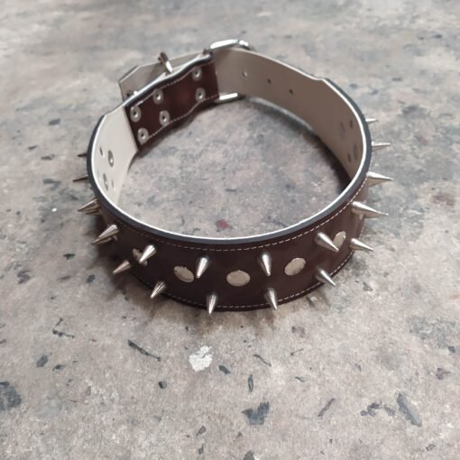 COLLAR DE SUELA FORRADO DOBLE PUA "2" VIVRO HT