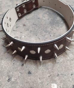 COLLAR DE SUELA FORRADO DOBLE PUA "1" VIVRO HT