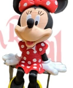 ADORNO ANIMADO 3D MINNIE 28 x 17 CM HT