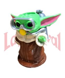 ADORNO ANIMADO 3D YODA 16 x 17 CM HT
