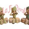 ADORNO ANIMADO 3D GROOT 18 x 13 CM HT