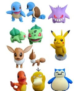 ADORNO ANIMADO 3D PERSONAJES POKEMON HT