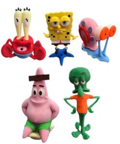 ADORNO ANIMADO 3D PERSONAJES BOB ESPONJA HT