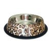 COMEDERO ACERO INOX N-3 ANIMAL PRINT MILLEX