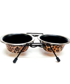 COMED ACERO INOX DOBLE N-1 ANIMAL PRINT MILLEX
