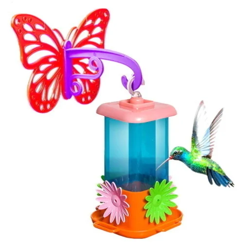 BEBEDERO COLIBRI CUADRADO C/MENSULA HT