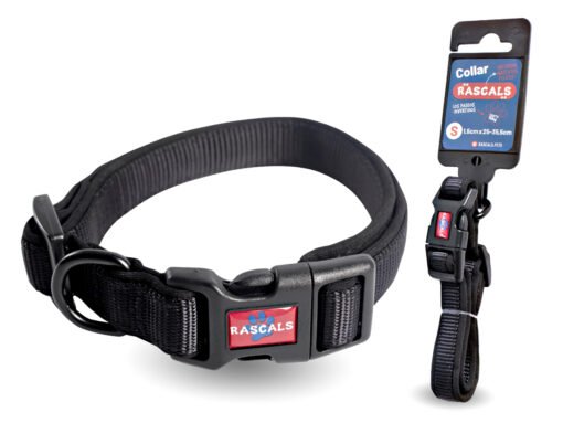 RASCALS COLLAR ACOLCHADO PREM NEGRO L