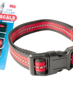 RASCALS COLLAR REFLECTIVO ROJO S 1.5X25-40CM