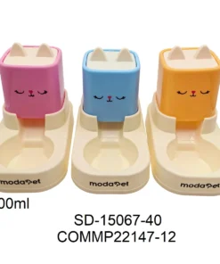 COMEDERO/BEBEDERO AUTOMATICO 2.2L CARA DE GATO HT