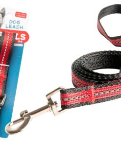 RASCALS CORREA REFLECTIVA ROJO L 2.5X120CM