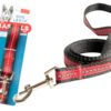 RASCALS CORREA REFLECTIVA ROJO S 1.5X120CM