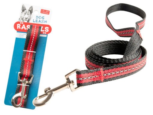 RASCALS CORREA REFLECTIVA ROJO S 1.5X120CM