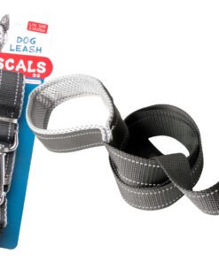 RASCALS CORREA REFLEC NYLON NEGRO Y GRIS