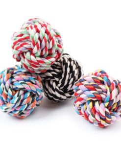 PELOTA DE SOGA TRENZADA GRANDE IMPORTADOR