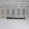 CERCO PLASTICO 1MT X 25CM BLANCO VERDEO HT