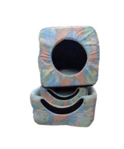 CUBO DE TELA DOBLE FUNCION 40x40 HT
