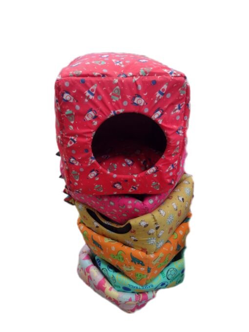 CUBO DE TELA DOBLE FUNCION 45X45 HT