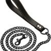 CORREA CROMADA MANIJA CUERO 4.0MMX120CM