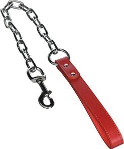 CORREA CROMADA M/CUERO 4.0MM X 60CM