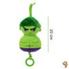 JUGUETE PELUCHE HULK C/ SONIDO 18 CM