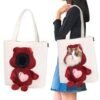 BOLSO P/ MASCOTAS C/CARITA LIBRE IMPORTADOR